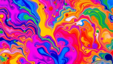 绘画 标题为“Pouring art” 由Alexandra Corina Irimia, 原创艺术品, 水粉