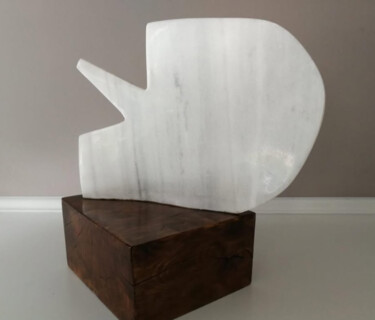 Escultura intitulada "FUTURO" por Antonio Sanz, Obras de arte originais, Pedra