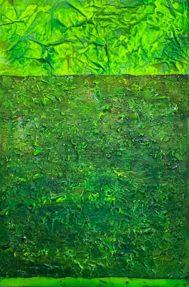 绘画 标题为“Unter dem Blätterda…” 由Magdalena Oppelt, 原创艺术品, 丙烯