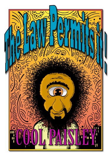 Cool Paisley - the Law Permits it "Cool Paisley - the…" başlıklı Dijital Sanat Gregory Evans tarafından, Orijinal sanat, Akrilik