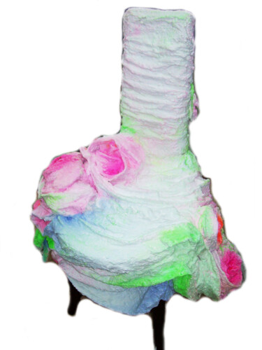Sculptuur getiteld "PAZ" door M. Ruiz Figueras, Origineel Kunstwerk, Acryl