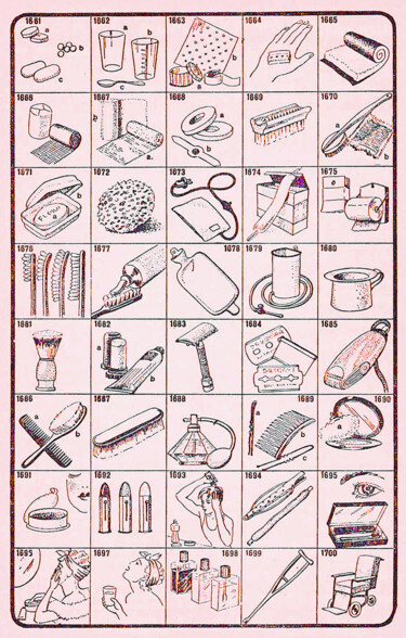 Digitale Kunst mit dem Titel "Toiletry I" von Christian Envall, Original-Kunstwerk, 2D digitale Arbeit