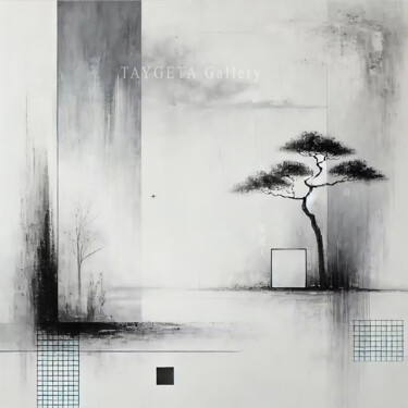 "Into the Depths of…" başlıklı Dijital Sanat Ziqi Yu tarafından, Orijinal sanat, Mürekkep püskürtmeli Ahşap panel üzerine mo…