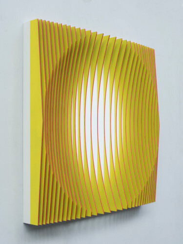 Sculpture titled "pn22 / Segment de s…" by Ueli Gantner, Original Artwork, Acrylic Mounted on Other rigid panel