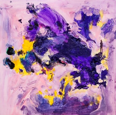 "Going crazy in a pu…" başlıklı Tablo Milto Sideris tarafından, Orijinal sanat, Akrilik