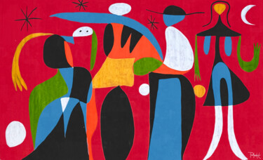 Al caer la noche Painting titled "Al caer la noche" by Enrique Pichardo, Original Artwork, Acrylic