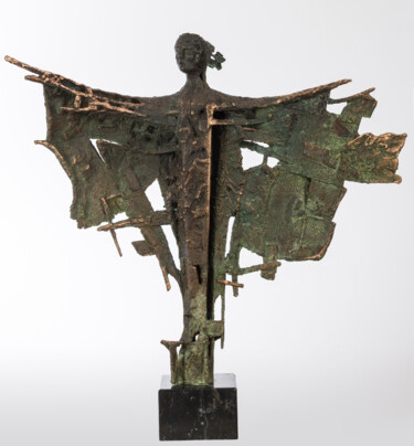 Sculptuur getiteld "Geriye Kalan 11" door Tamer Aydin, Origineel Kunstwerk, Bronzen