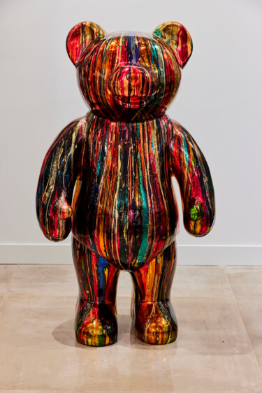 "Abstract Bear XXL" başlıklı Heykel Ghost Art tarafından, Orijinal sanat, Döküm