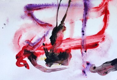 Ζωγραφική με τίτλο "Profilabstractics -…" από Milto Sideris, Αυθεντικά έργα τέχνης, Ακρυλικό