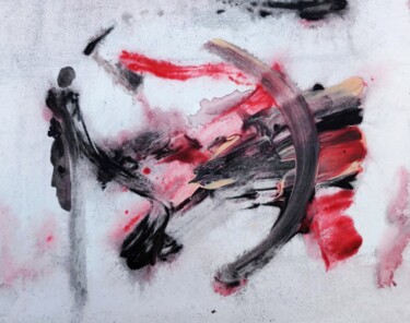 Ζωγραφική με τίτλο "Profilabstractics -…" από Milto Sideris, Αυθεντικά έργα τέχνης, Ακρυλικό