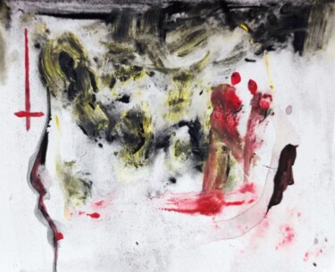 Ζωγραφική με τίτλο "Profilabstractics -…" από Milto Sideris, Αυθεντικά έργα τέχνης, Ακρυλικό