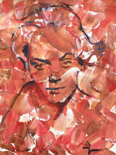 "Dans l’Ombre" başlıklı Tablo Dominique Dève tarafından, Orijinal sanat, Akrilik