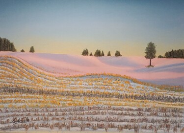 绘画 标题为“NEW SEEDING IS COMI…” 由Carlos Arriola, 原创艺术品, 粉彩 安装在其他刚性面板上