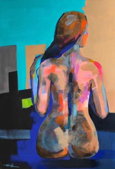 Intimate world- 2 「Intimate world- 2」というタイトルの絵画 Emiliya Kolevaによって, オリジナルのアートワーク, アクリル