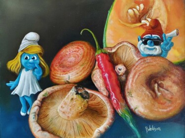 Still-life Blues "Still-life Blues" başlıklı Tablo Antoni Albalat Salanova tarafından, Orijinal sanat, Petrol