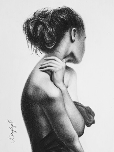 제목이 "Arkadija"인 그림 Владимир Медведев로, 원작, 흑연