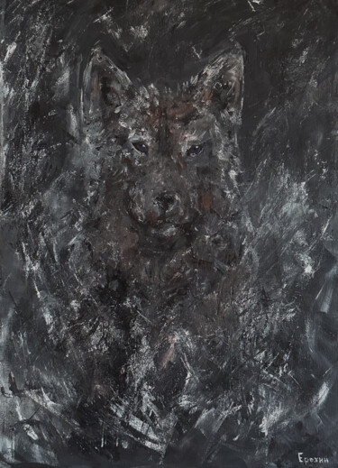 Ketu-Rahu. Past-Future 绘画 标题为“Ketu-Rahu. Past-Fut…” 由Dmitry Yerokhin, 原创艺术品, 丙烯 安装在artwork_cat.上