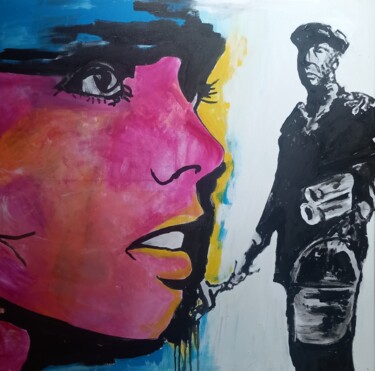 "The Painting" başlıklı Tablo Ole Müller tarafından, Orijinal sanat, Akrilik Ahşap Sedye çerçevesi üzerine monte edilmiş