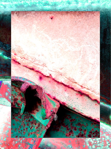 摄影 标题为“Rost und Texturen” 由Frank Wichmann (sinnesreiz.art), 原创艺术品, 数码摄影