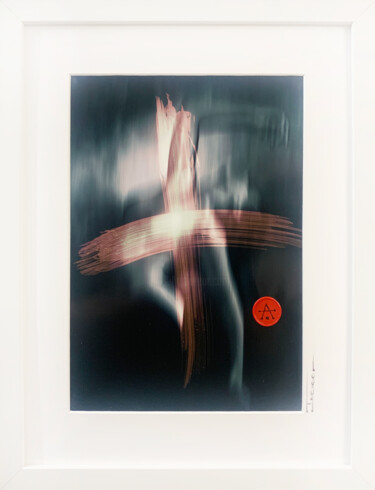 印花与版画 标题为“Atrabile VI” 由Marly Indigo, 原创艺术品, 数字打印 安装在其他刚性面板上