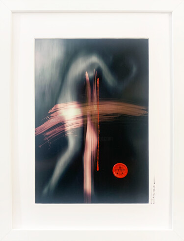 印花与版画 标题为“Atrabile VII” 由Marly Indigo, 原创艺术品, 数字打印 安装在其他刚性面板上