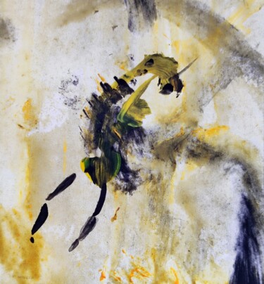 Peinture intitulée "No killer bees were…" par Milto Sideris, Œuvre d'art originale, Acrylique