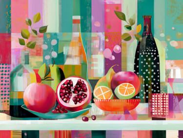 数字艺术 标题为“STILL LIFE” 由Holly Watt, 原创艺术品, 操纵摄影 安装在有机玻璃上