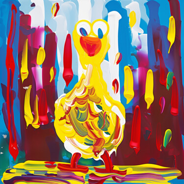 Jeshua Pittura intitolato "Jeshua" da Kristina Kalle, Opera d'arte originale, Acrilico Montato su Telaio per barella in legno