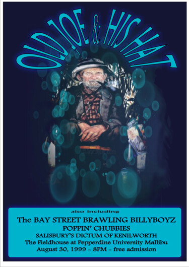 数字艺术 标题为“Old Joe and His Hat” 由Gregory Evans, 原创艺术品, 2D数字工作