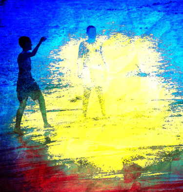 Photography titled "Escena de Playa 2" by Alfonso García, Original Artwork, Digital Photography