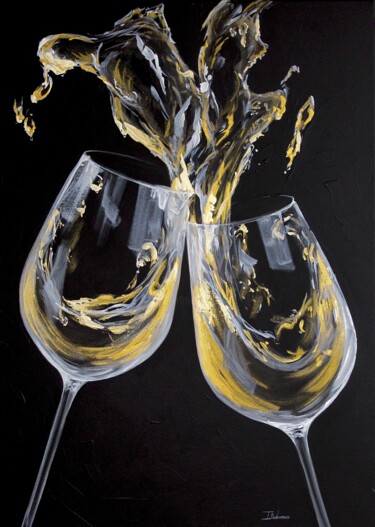 The Sound of Celebration 제목이 "The Sound of Celebr…"인 미술작품 Liza Illichmann로, 원작, 아크릴 나무 들것 프레임에 장착됨