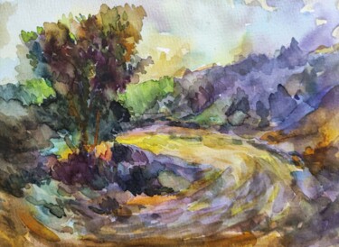 "Natural in watercol…" başlıklı Tablo Akram Mohammed tarafından, Orijinal sanat, Suluboya