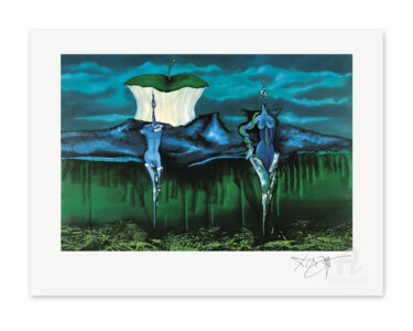 Prenten & gravures getiteld "Verführt - Vertrieb…" door Erich Kraft, Origineel Kunstwerk, Film Print