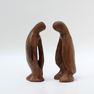 Scultura intitolato "Angelus  (n° 90)" da Didier Fournier, Opera d'arte originale, Bronzo