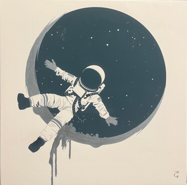 Hopelessness Peinture intitulée "Hopelessness" par Kate Ryz, Œuvre d'art originale, Acrylique Monté sur Châssis en bois