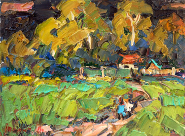 Before the Storm Painting titled "Before the Storm" by Oleksiy Ivanyuk, Original Artwork, Oil Mounted on Wood Stretcher frame
