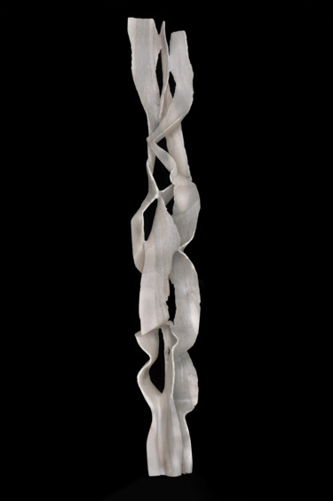 Scultura intitolato "Translucent colors I" da Carlos Andrade Andrade, Opera d'arte originale, Pietra