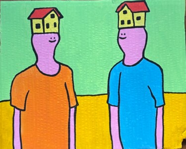 제목이 "Nos maisons dans no…"인 미술작품 Mou로, 원작, 구아슈