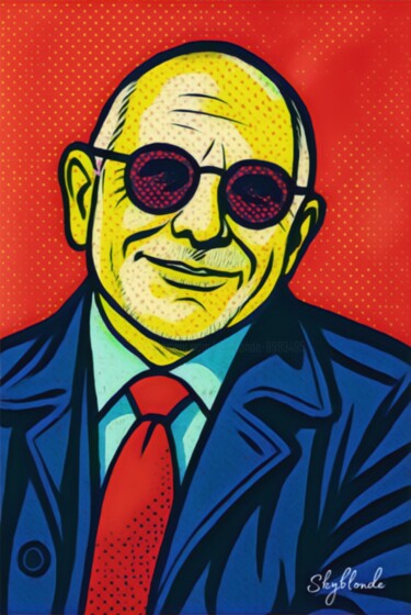 제목이 "Pop art Nunzio"인 미술작품 Skyblonde로, 원작, 아크릴