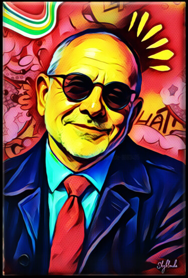 제목이 "Pop art 2Nunzio"인 미술작품 Skyblonde로, 원작, 아크릴