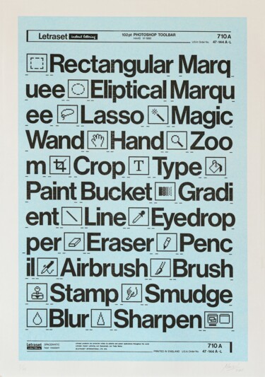 Prenten & gravures getiteld "Design Tools (Riso)" door Marçal Prats, Origineel Kunstwerk, Risografie