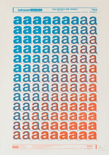 Printmaking titled "Typography (Technol…" by Marçal Prats, Original Artwork, Risography