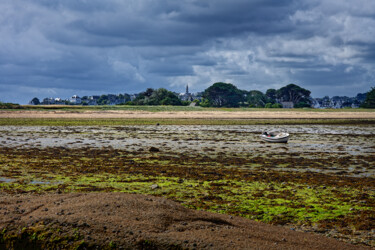 Carantec, baie de Morlaix, Carantec depuis l'île Callot. "Carantec, baie de M…" başlıklı Fotoğraf Thierry Martin tarafından, Orijinal sanat, Dijital Fotoğrafçılık