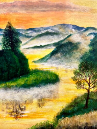 Fog over a River