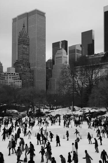New York City - Central Park, winter fun Fotografia intitolato "New York City - Cen…" da Loeber-Bottero, Opera d'arte originale, Fotografia digitale