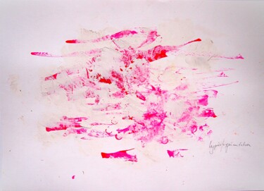 Tekening getiteld "o.T. (hyperfragment…" door Dorothea Breit, Origineel Kunstwerk, Pastel