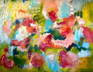 "What Were You Doing Last May" is a large-scale expressive a 绘画 标题为“"What Were You Doin…” 由Kateryna Malomuzh, 原创艺术品, 丙烯