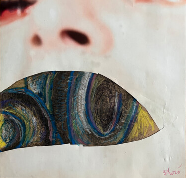 ◐ooih / BACK TO THE FUTURE Collages titled "◐ooih / BACK TO TH…" by Leni Smoragdova, Original Artwork, Collages