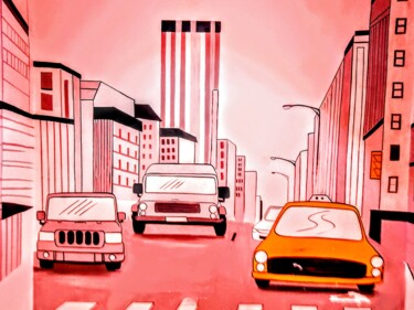 Typical urban landscape Fotografie getiteld "Typical urban lands…" door Avik Chakravorty, Origineel Kunstwerk, Digitale fotografie