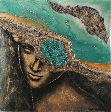 绘画 标题为“TERRA” 由Anastassia Chouryguina, 原创艺术品, 丙烯